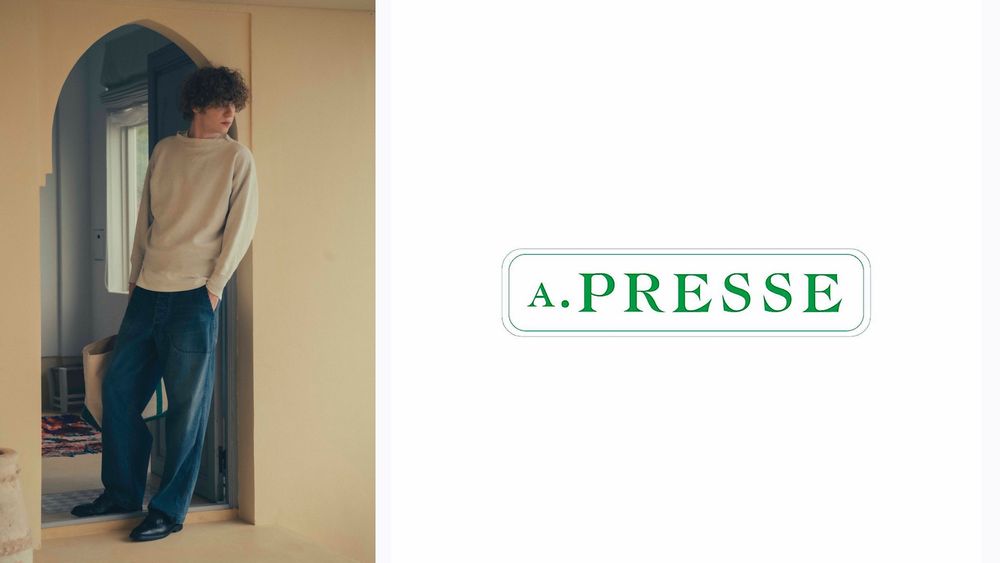 A.PRESSE 2022AW 6月18日(土)スタート！
