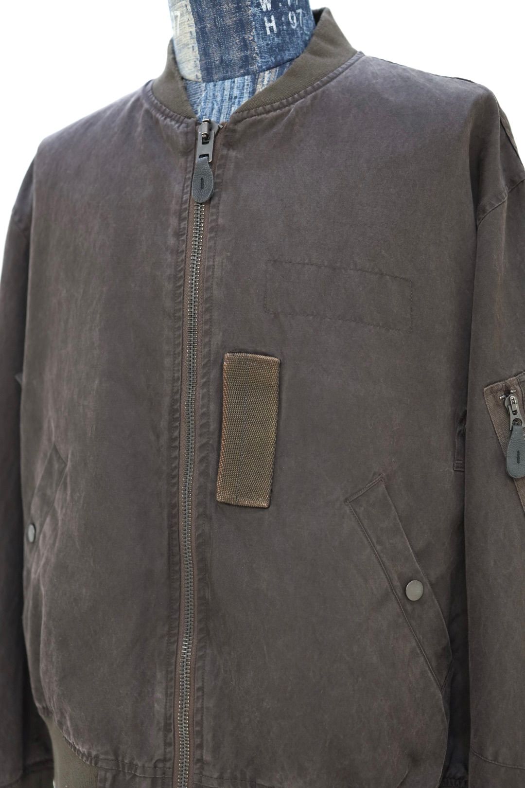 アプレッセ 2026 STYLE1 Vintage Silk Light B-15C Flight Jacket (26SAP-01-22)BROWN☆2月7日(土)発売！