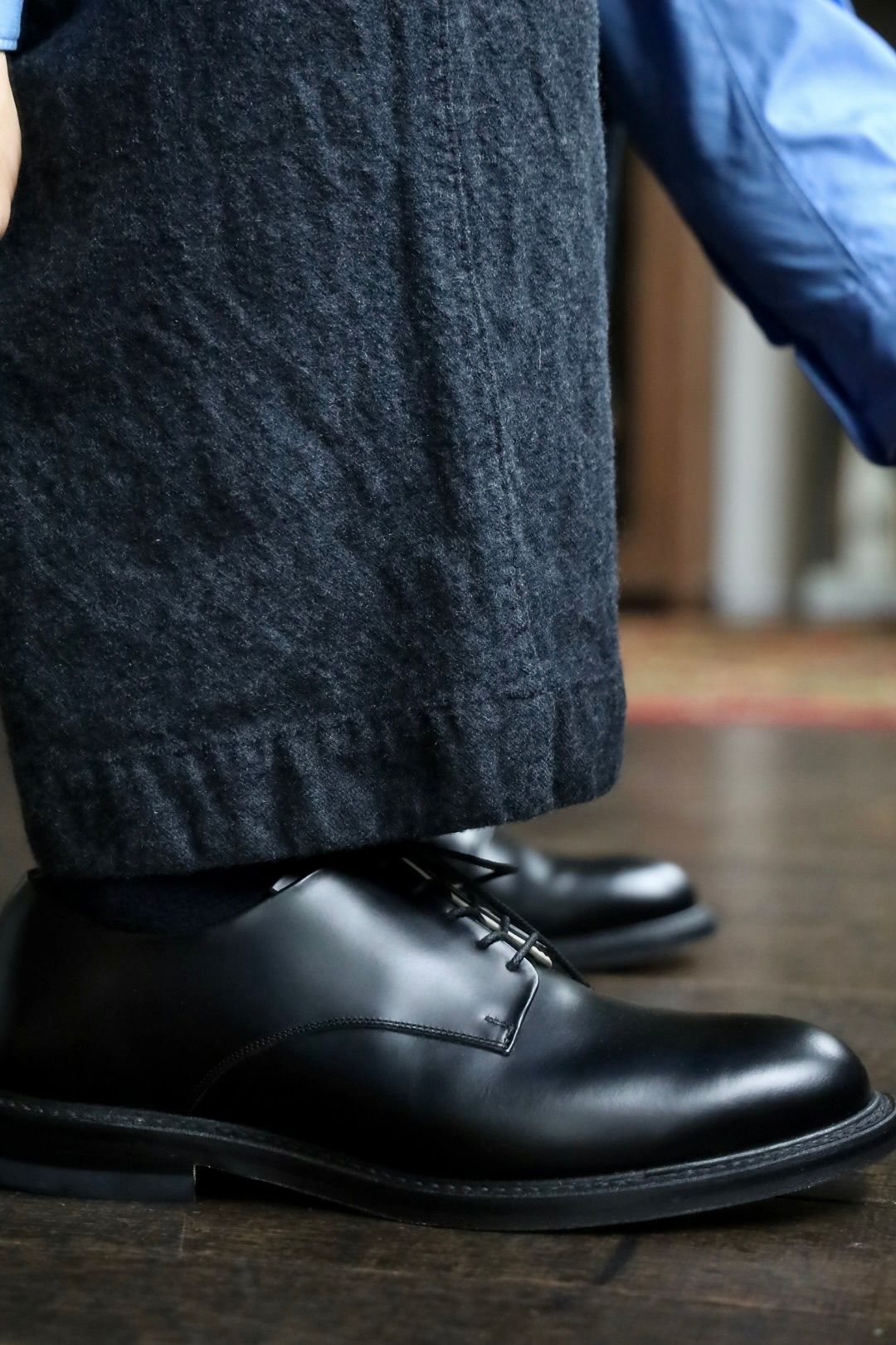 COMME des GARCONS HOMME 26FW ウールボアフリースベストスタイル