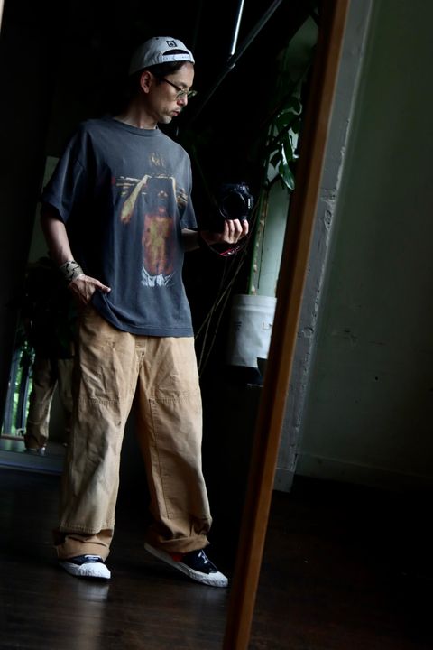 セントマイケル 23SS WE LIVE HELL SS TEEスタイル