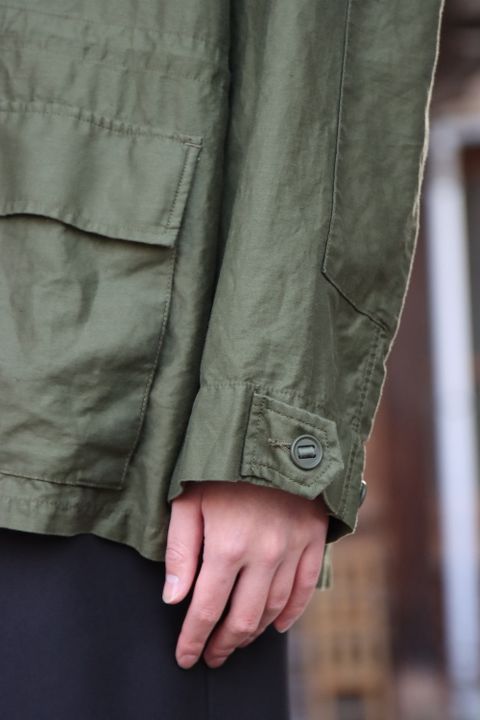 Graphpaper Cotton Linen Moleskin Military Jacket(GU221-30094) style.2022.2.18
