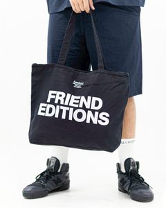 フレッシュサービス FRIEND EDITIONS CANVAS ZIP TOTE BAG(FSP261-90091FE)BLACK