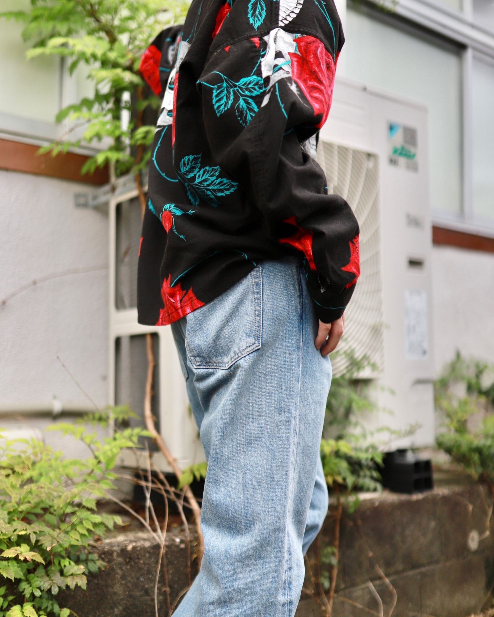 SAINT M×××××× ×WILDSIDE YOHJI YAMAMOTO PAJAMA SHIRT mark