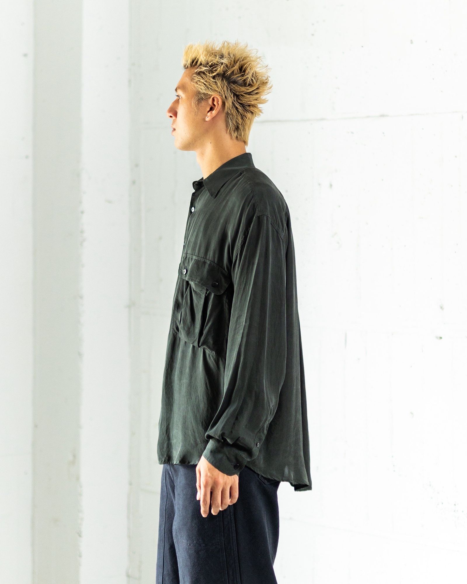 YOKE Cupro Work Shirt 新作発売！