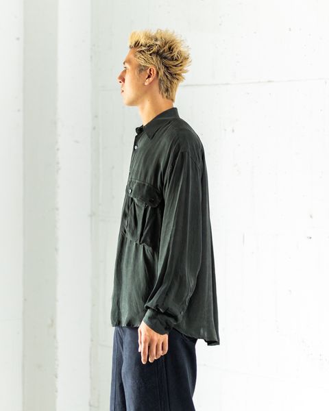 YOKE Cupro Work Shirt 新作発売！