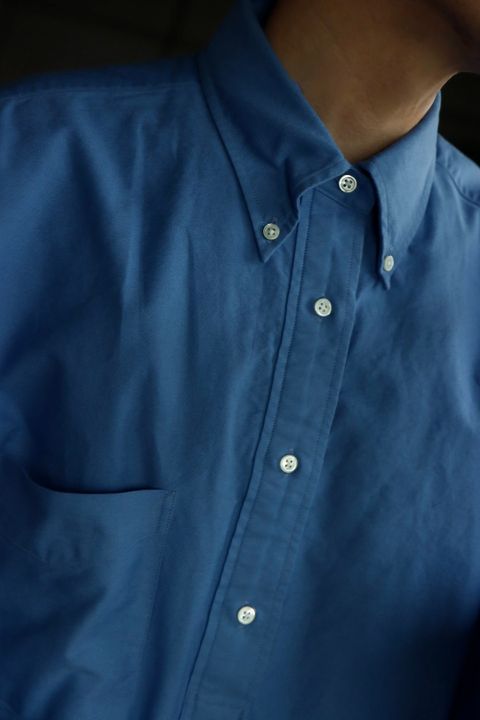 Graphpaper Oxford Oversized B.D Pullover Shirtスタイル