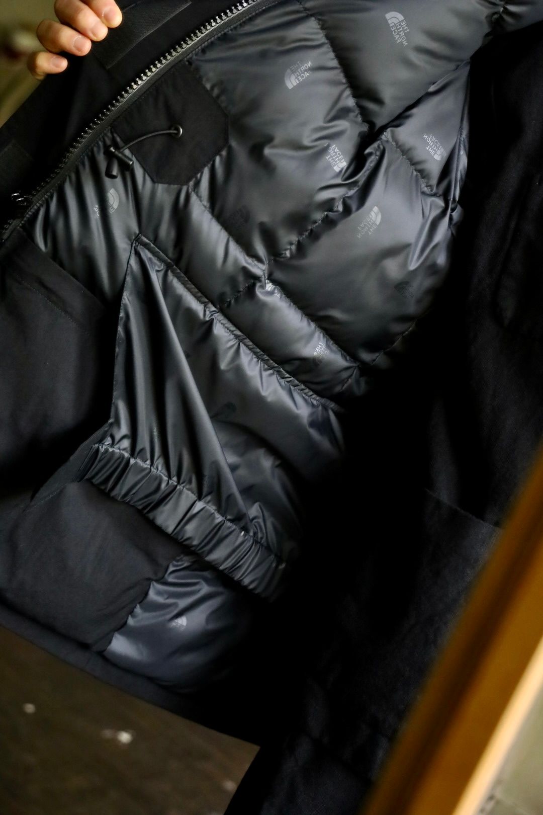 eYe Junya Watanabe MAN×THE NORTH FACEナイロンジャケットスタイル