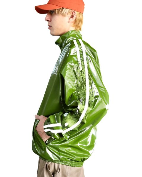doublet 24SS 新作 LAMINATE TRACK JACKET スタイル