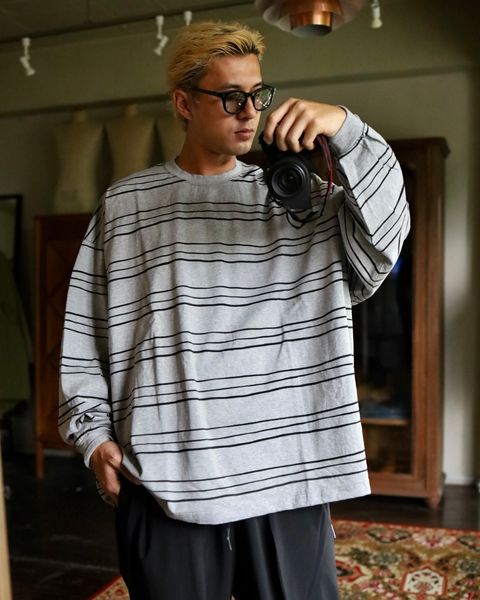 S.F.C SUPER BIG LS TEE(MULTI STRIPE) 9月12日(土)新作発売！