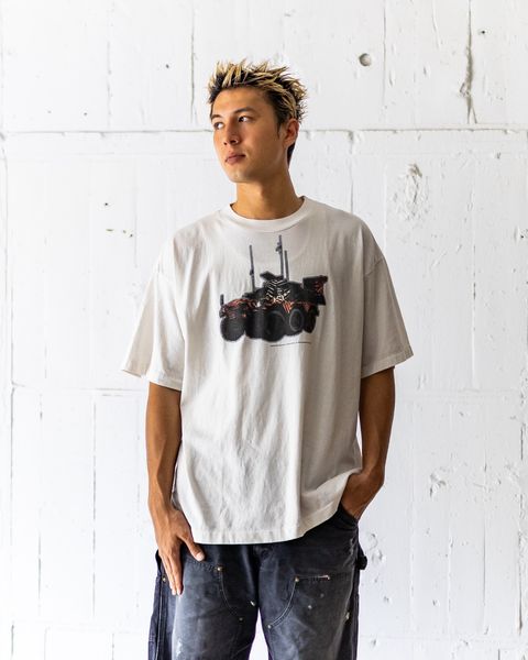 セントマイケル Tシャツ ICECREAM KK_SS TEE(SM-HR1-0000-C15)WHITE