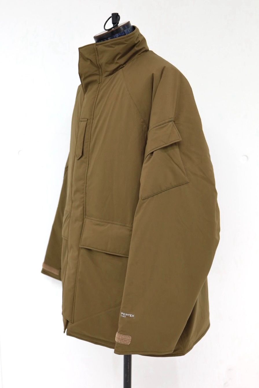 グラフペーパー PERTEX® SHIELD Insulated Military Parka(GM263-30271)BROWN☆10月17日(土)発売！