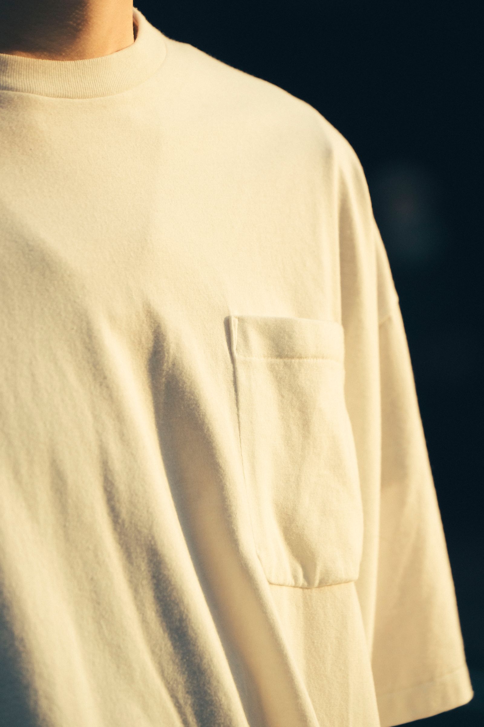 ファウンダ 25SS POCKET T SHIRT(015FD251017)WHITE