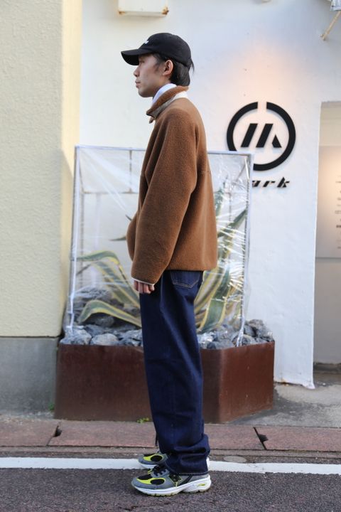 Graphpaper Wool Boa Zip-Up Blouson Style.2020.12.28.