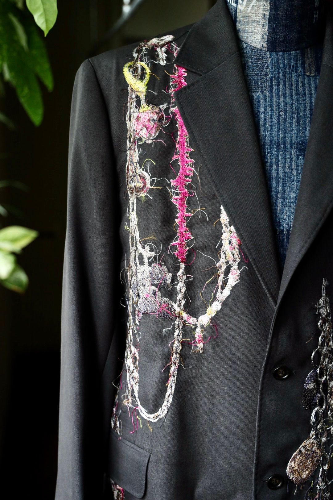doublet 25AW  EMBROIDERED CHAIN TAILORED JACKET (25AW16JK74) CHACORL☆8月9日(土)発売！