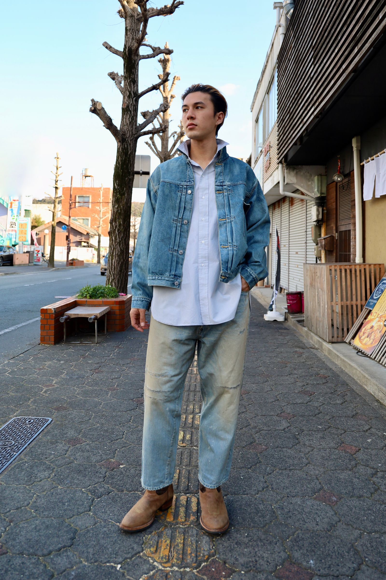 A.PRESSE - アプレッセ 1st Type Denim Jacket(25SAP-01-24H