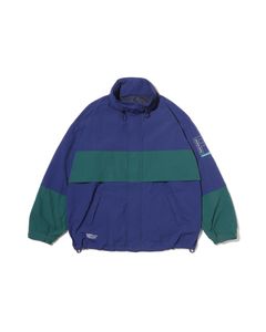 フレッシュサービス NYLON CANVAS SAILING JACKET (FSC261-30254)BLUE x GREEN★2月14日(土)発売
