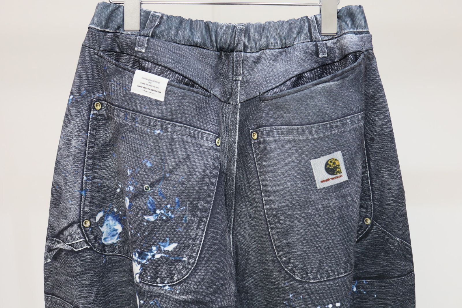 トーキングアバウト ジ アブストラクション 26SS ワイドパンツ PRINT DUCK WIDE PT(26SS-PT-002CH)BLACK新作発売！