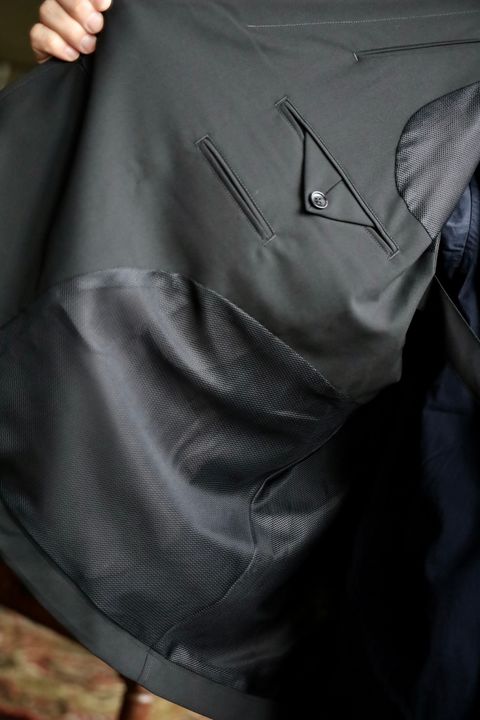 FreshService WOOLY CLOTH DOUBLE JACKET"BLACK"スタイル2025.3.7.