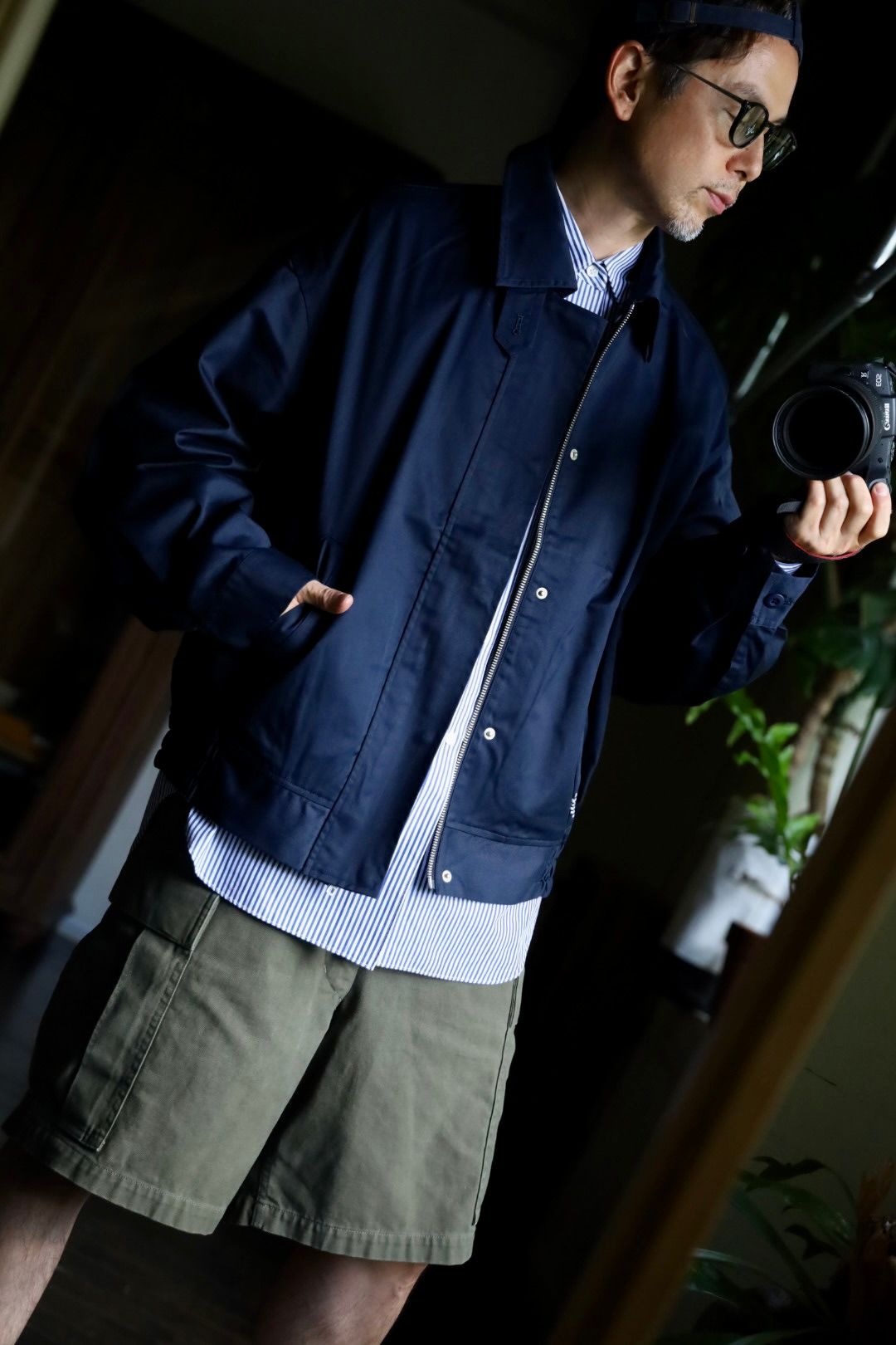 FreshService - フレッシュサービス CORPORATE BLOUSON (NAVY