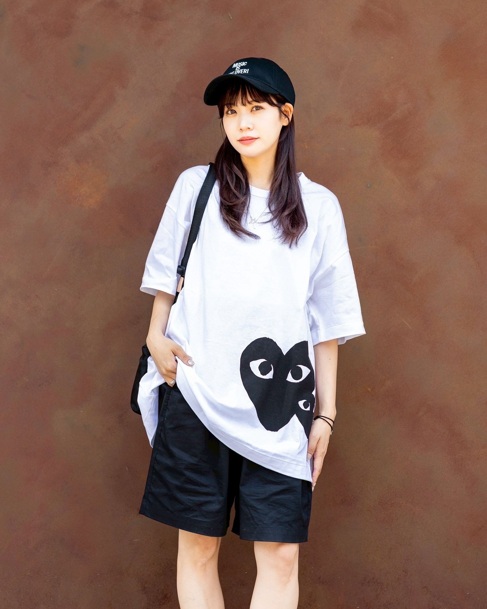 COMME des GARSONS Tシャツ　Ｓ 楽天市場】cdg tシャツ（Tシャツ・カットソー｜トップス