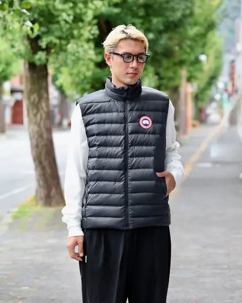 カナダグース メンズ ストラタス ベスト Stratus Vest (2490M)Black☆新作発売！