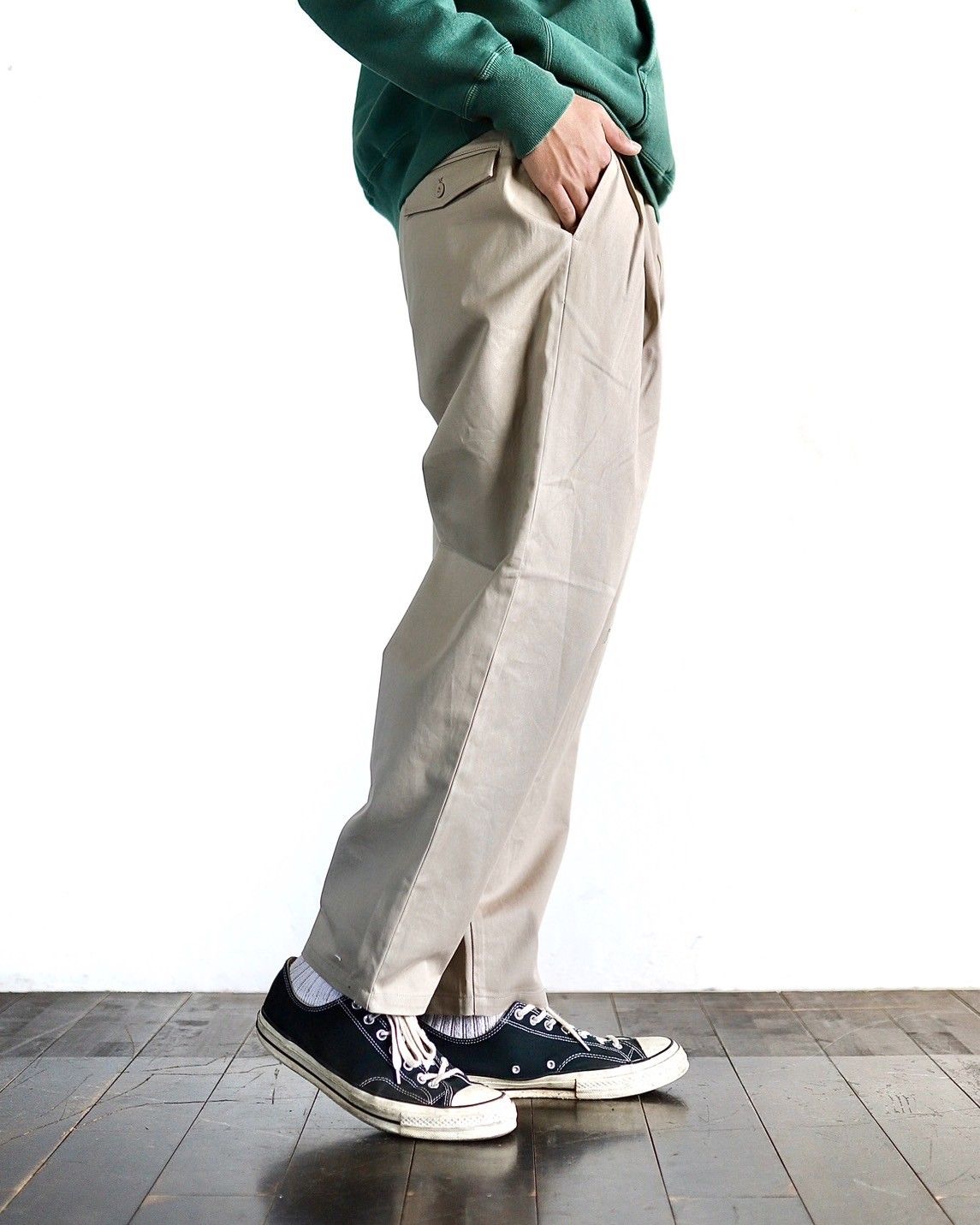 フレッシュサービス24SS CORPORATE CHINO JACKET スタイル 2024.1.20