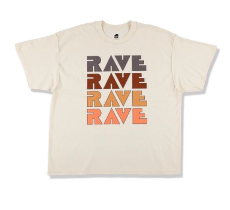 イズネスミュージック 25SS RAVE T-SHIRT(IMP5_23_RAVE5ST01)NATURAL
