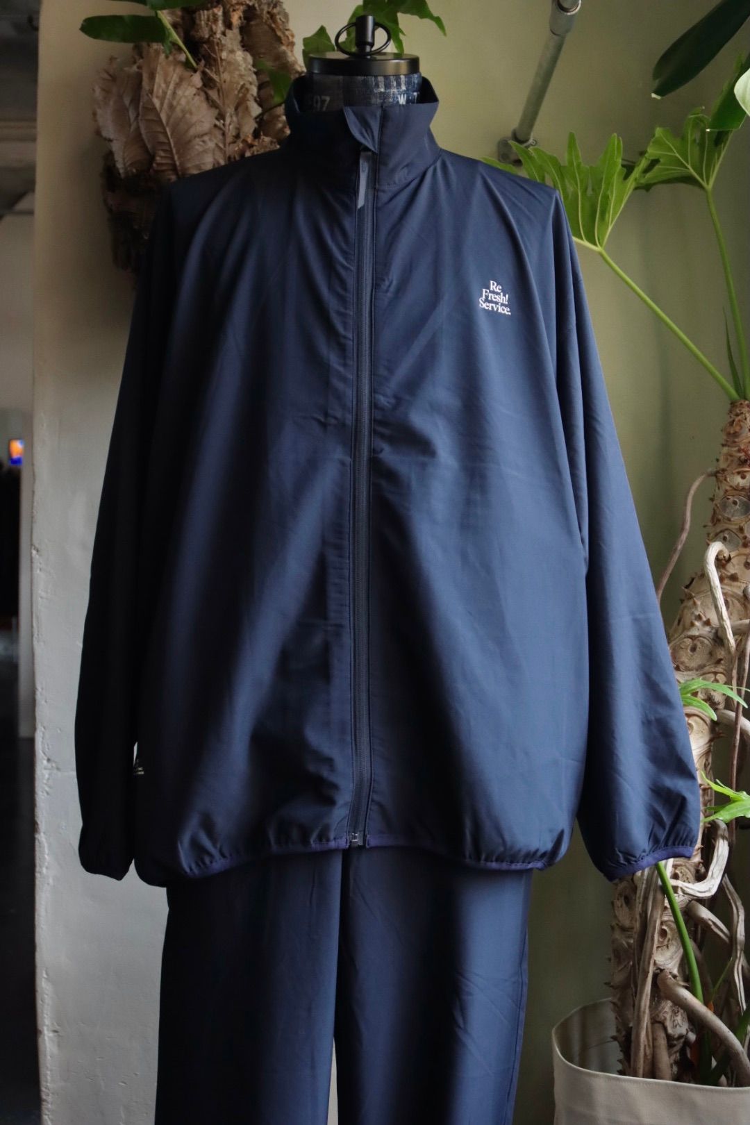 ReFresh!Service. “UTILITY PACKABLE SUIT”(FSW-23-ST_153)NAVY☆2024年3-4月再販予定！  - M