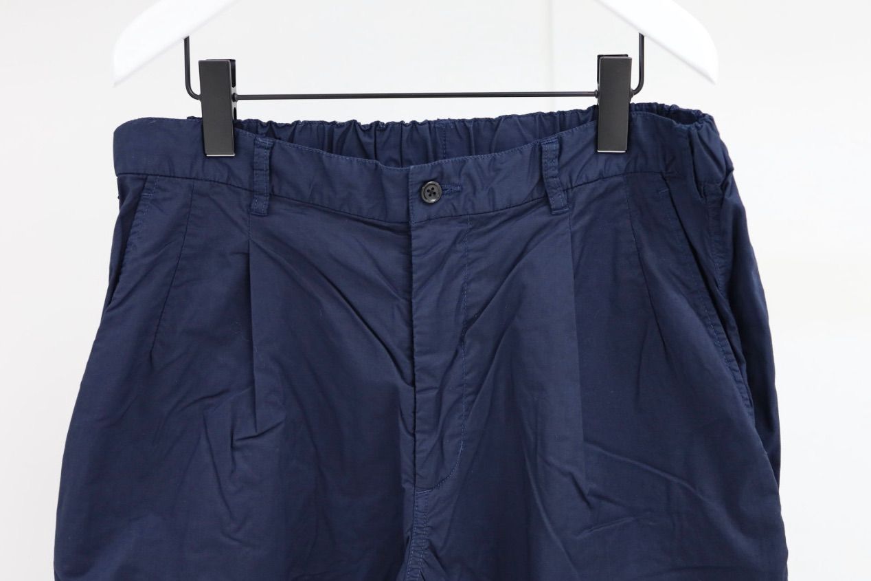 グラフペーパー 26SS Garment Dyed Typewriter Oversized Slacks(GM261-40102B)NAVY☆3月7日(土)発売！