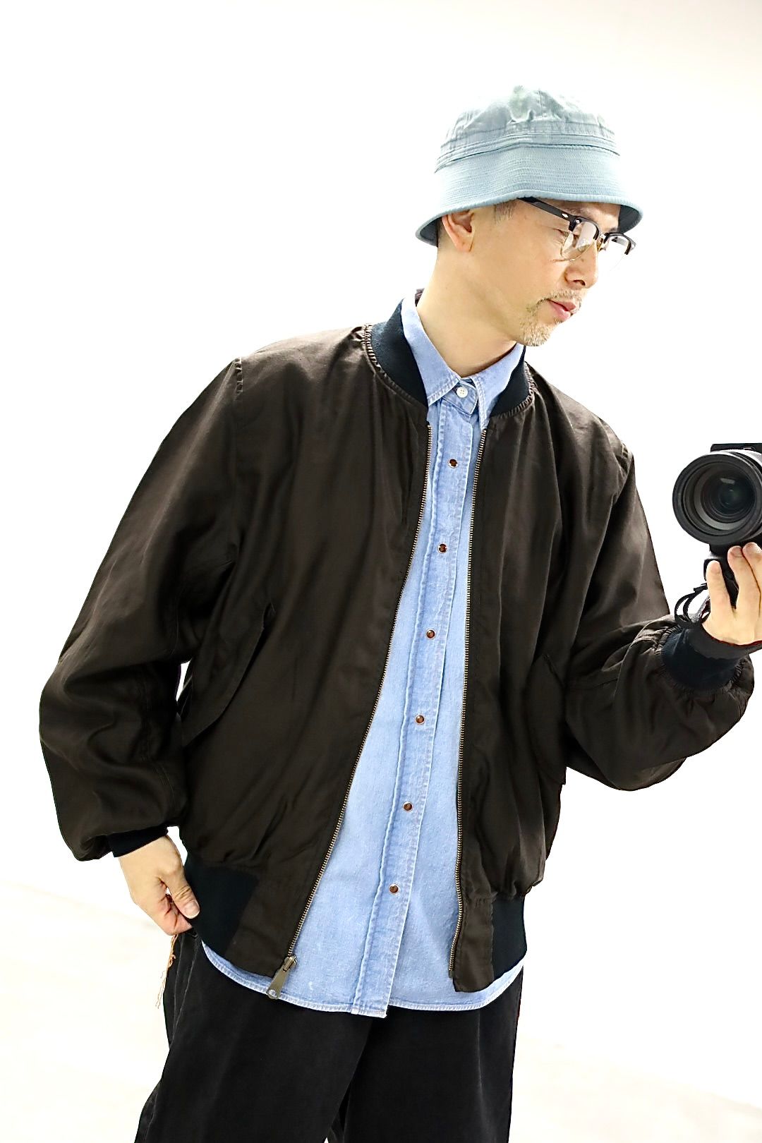 Gurank 26SS LM MA1ブルゾンスタイル