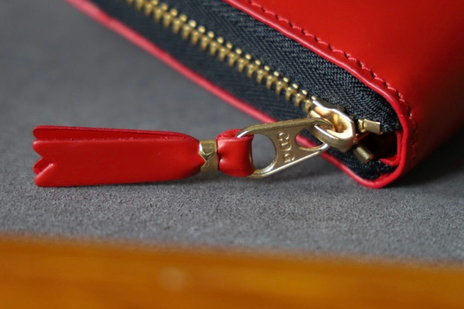 コムデギャルソン 財布 HANDELS BIFOLD ZIP LONG WALLET (8Z-U110-051)RED☆9月27日発売！