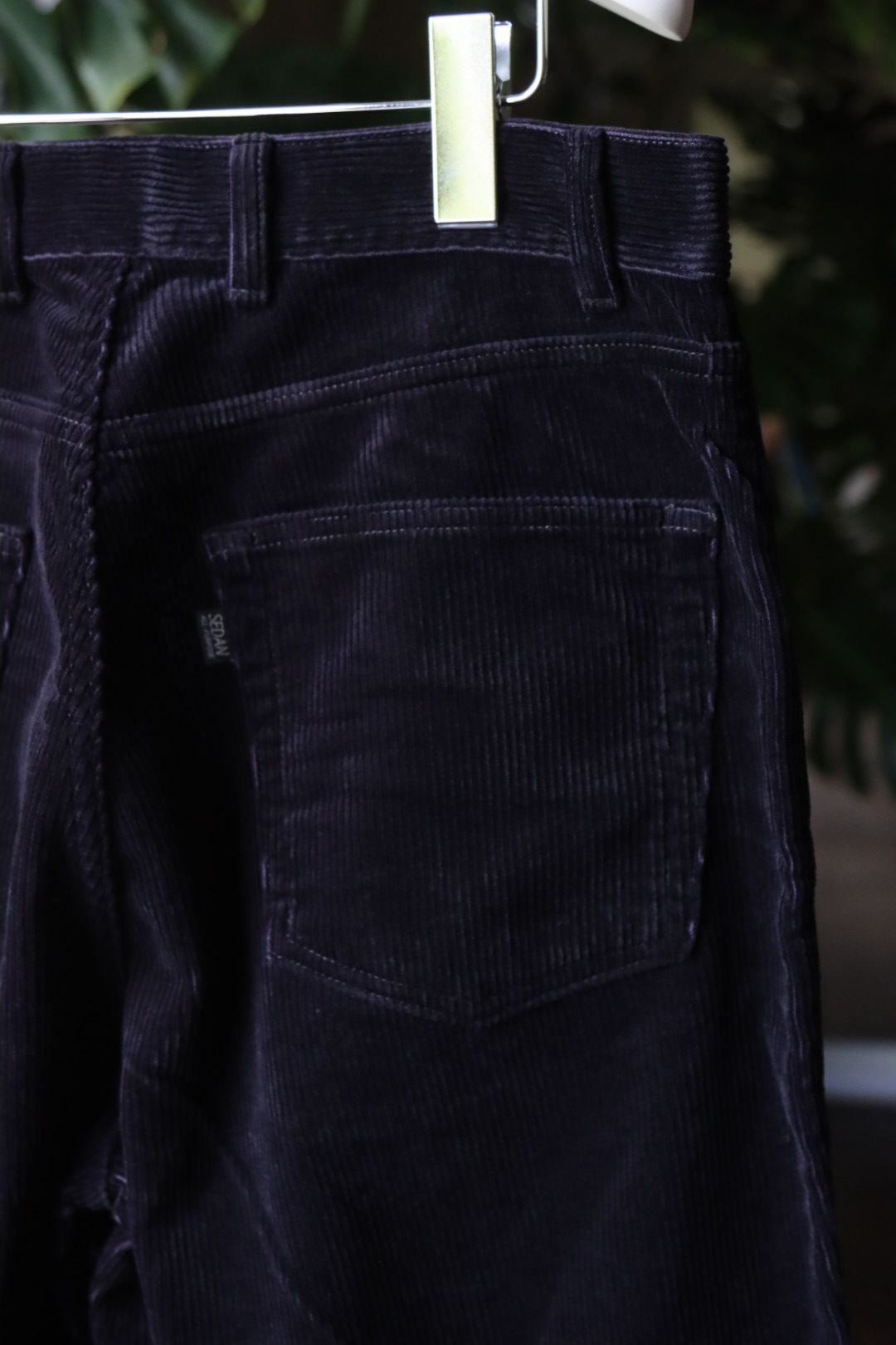 セダンオールパーパス23FW OVAL LOGO CORDUROY PANT(SD23F-PT06)NAVY