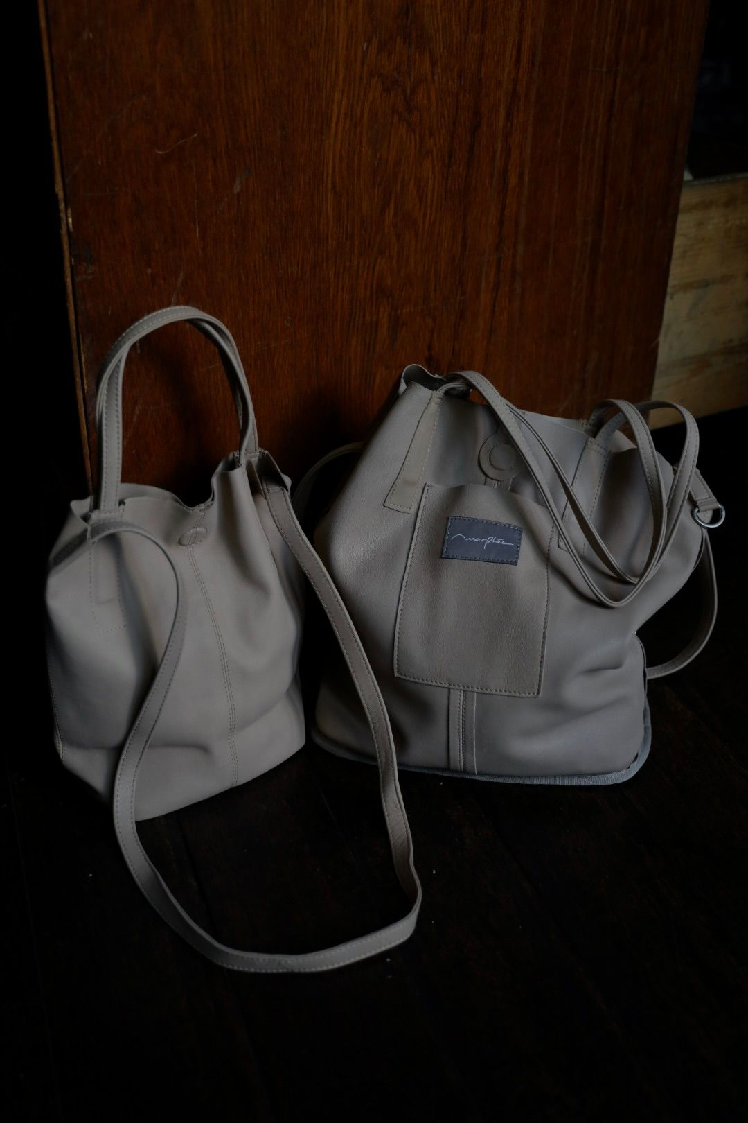 Morphee / モルフェトートバッグ 3WAY MIDIUM TOTE(LONG)GREGE