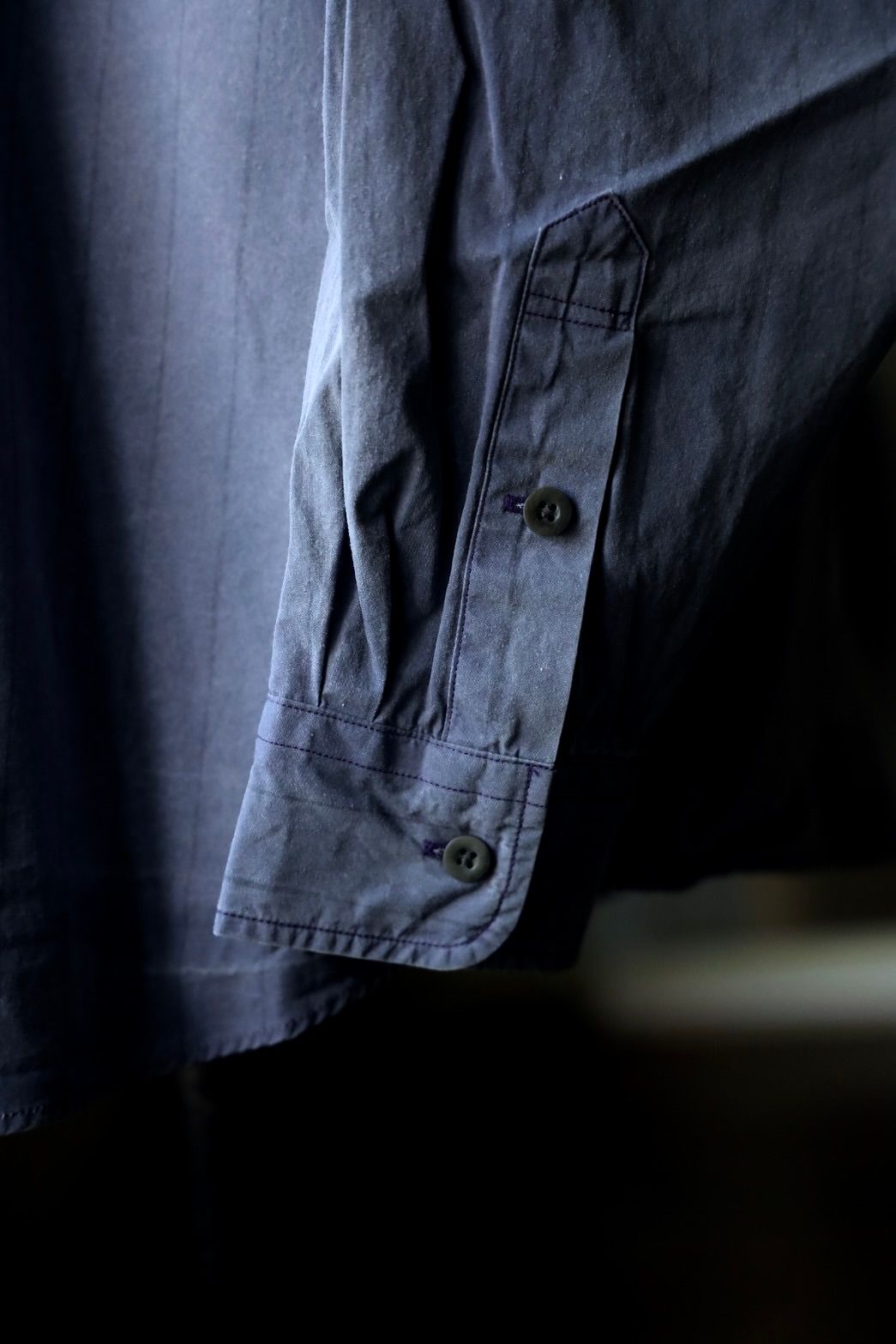 S.F.C 25FW エスエフシー BLEACHED SFC SHIRTS(SFCFW25S02)Navy☆9月20日(土)発売！