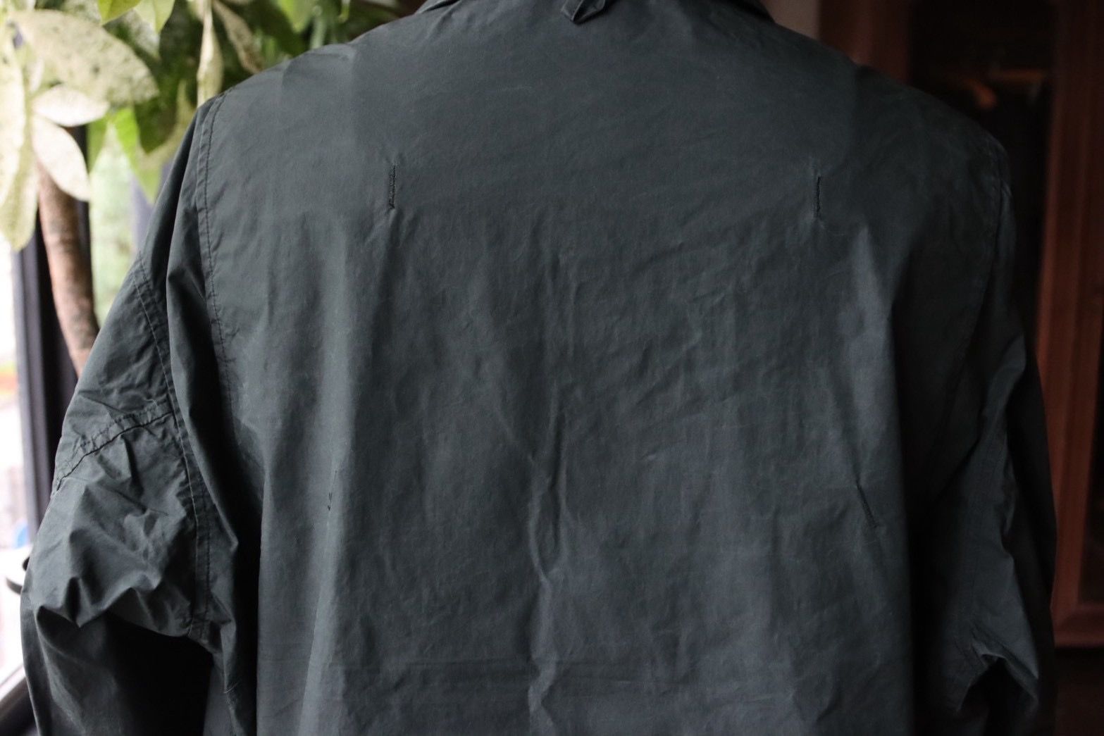 フレッシュサービス WAXED POPLIN FISHING JACKET (FSC253-20117)DARK GREEN