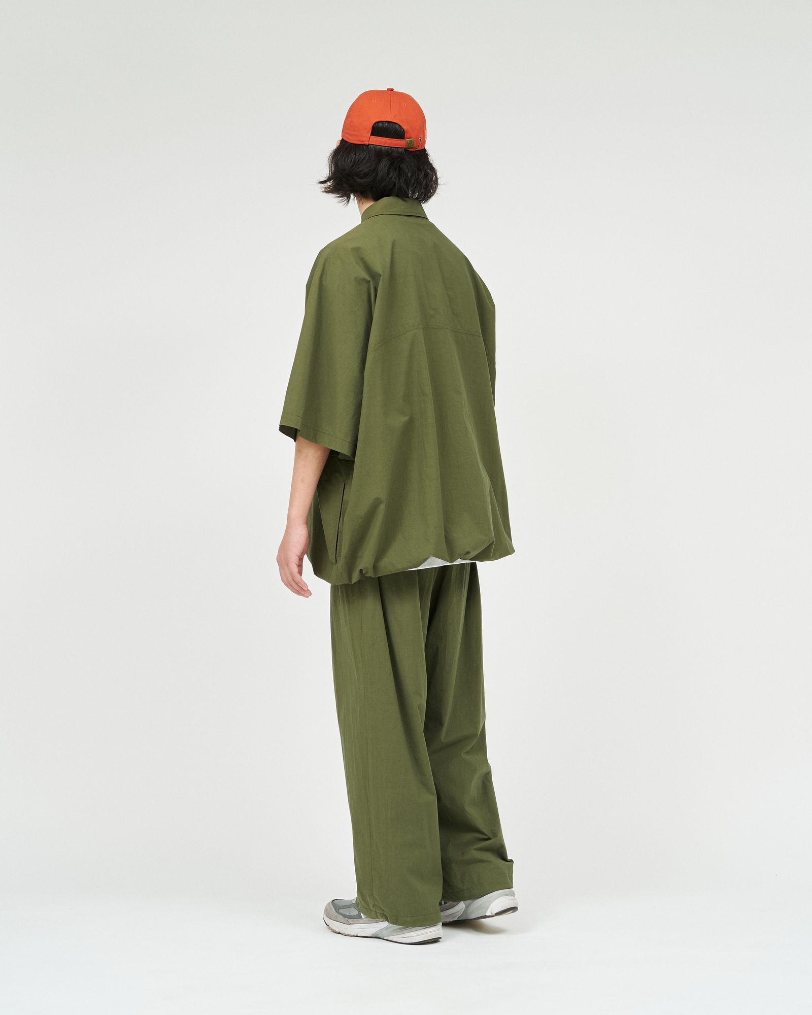 フレッシュサービス CRISP COTTON ANORAK S/S SHIRT(FSC261-50248)KHAKI☆3月14日(土)発売！
