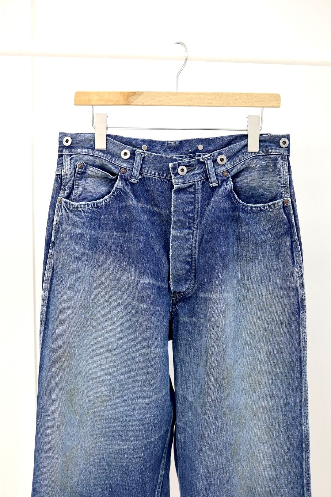 アプレッセ 2026 STYLE1 Vintage Denim Logger Pants (26SAP-04-26)INDIGO☆2月7日(土)発売！