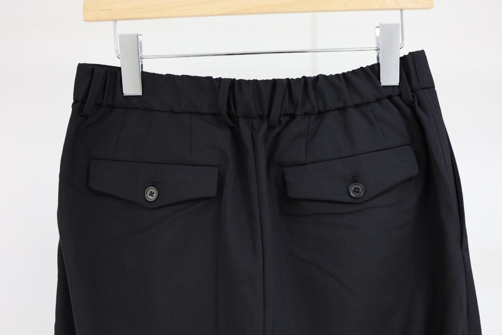 MARKAWARE 26SS TRIPLE PLEATED WIDE TROUSERS(A26A15PT03C)BLACK☆新作発売！