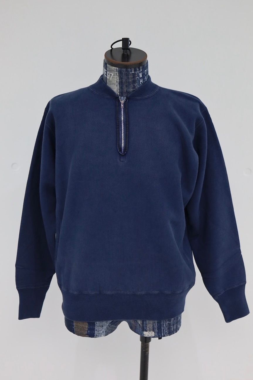アプレッセ 2026 STYLE1 Vintage Half Zip Rib Collar Sweatshirt(26SAP-05-11)NAVY☆12月13日(土)発売！