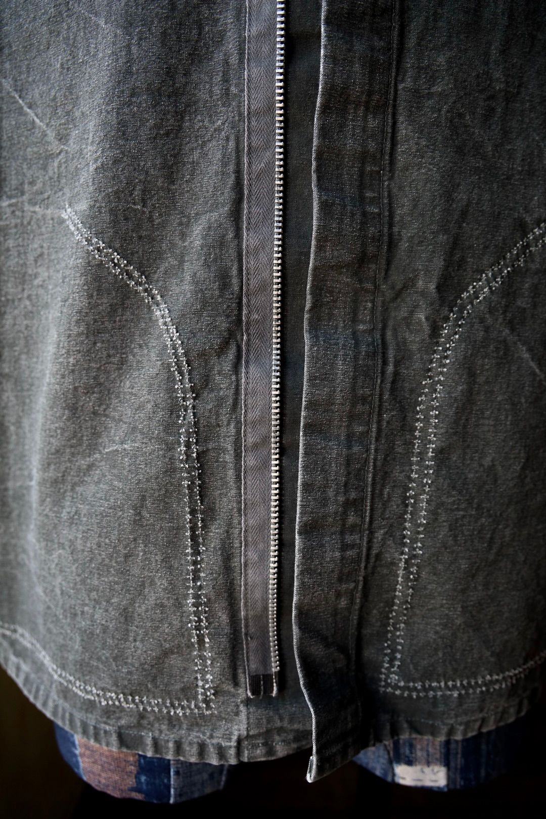 アプレッセ25SS Vintage Hunting Jacket Olive 3 A.PRESSE - アプレッセ 25SS Vintage Hunting Jacket(25SAP-01