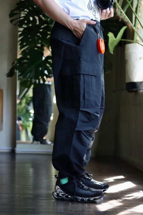 SEDAN ALL-PURPOSE FW23 Big Cargo Pants"Black"スタイル