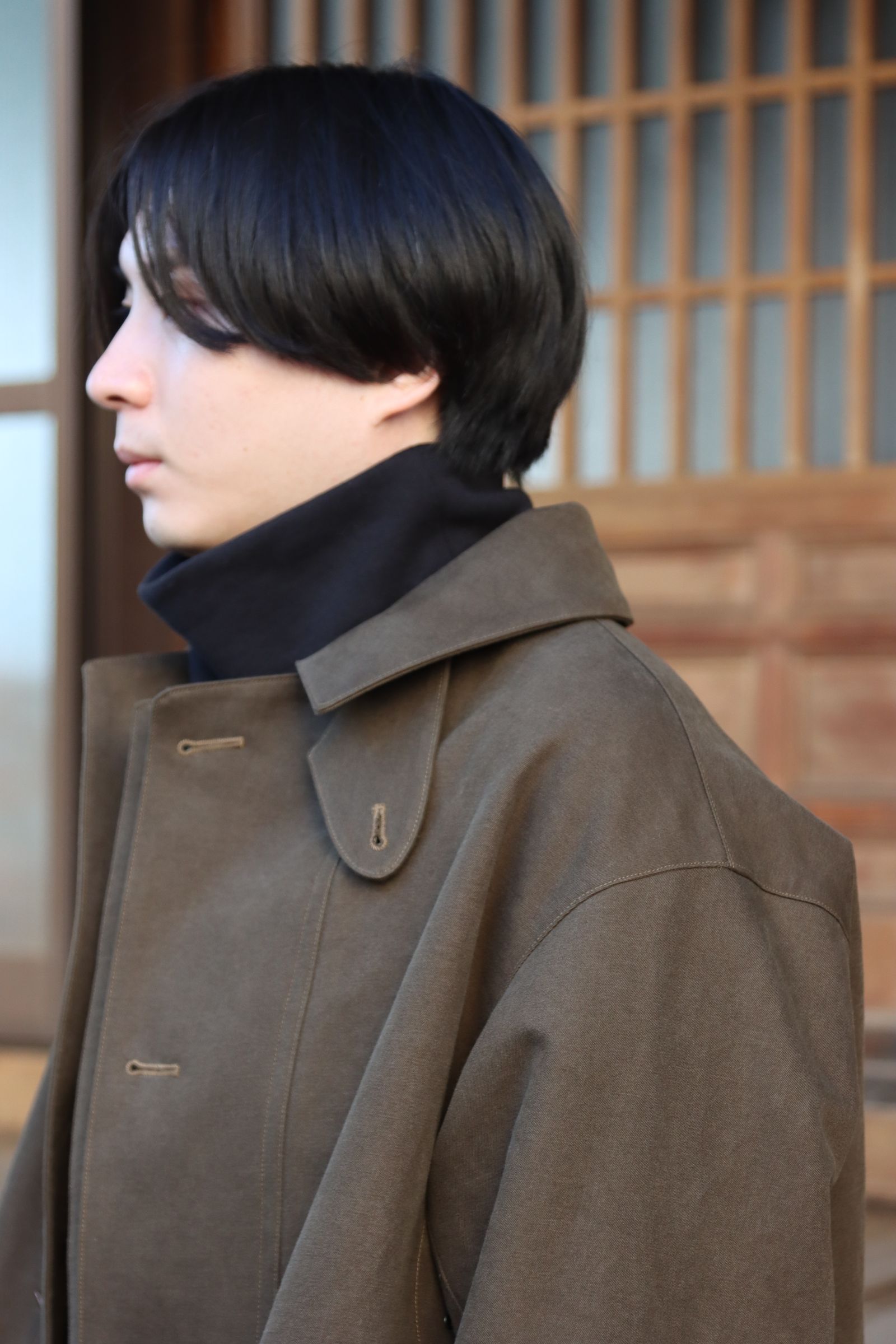 A.PRESSE Motorcycle Half Coat A.PRESSE Motorcycle Half Coat