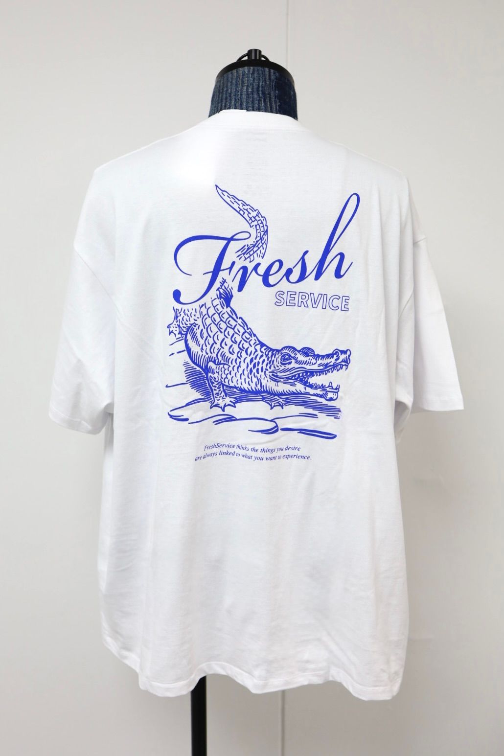 フレッシュサービス CORPORATE PRINTED S/S TEE "CROC"(FSC263-70138)WHITE☆7月25日(土)新作発売！