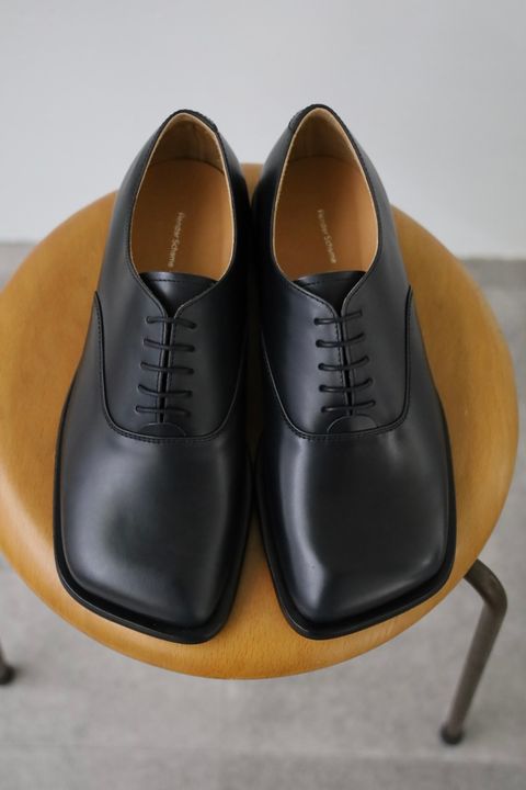 エンダースキーマ 25SA 革靴 bear foot balmoral(xu-s-bfb)black☆9月13日(土)発売！