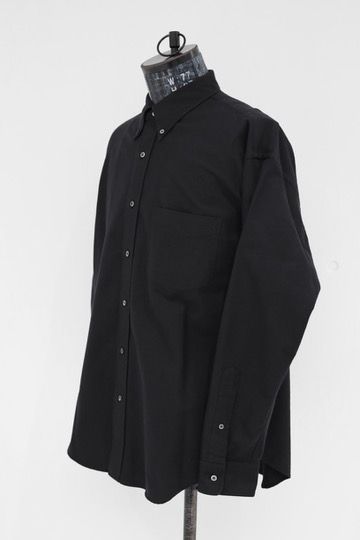 グラフペーパー26SS Oxford L/S B.D Box Shirt (GM261-50020B)BLACK☆1月10日(土)発売！