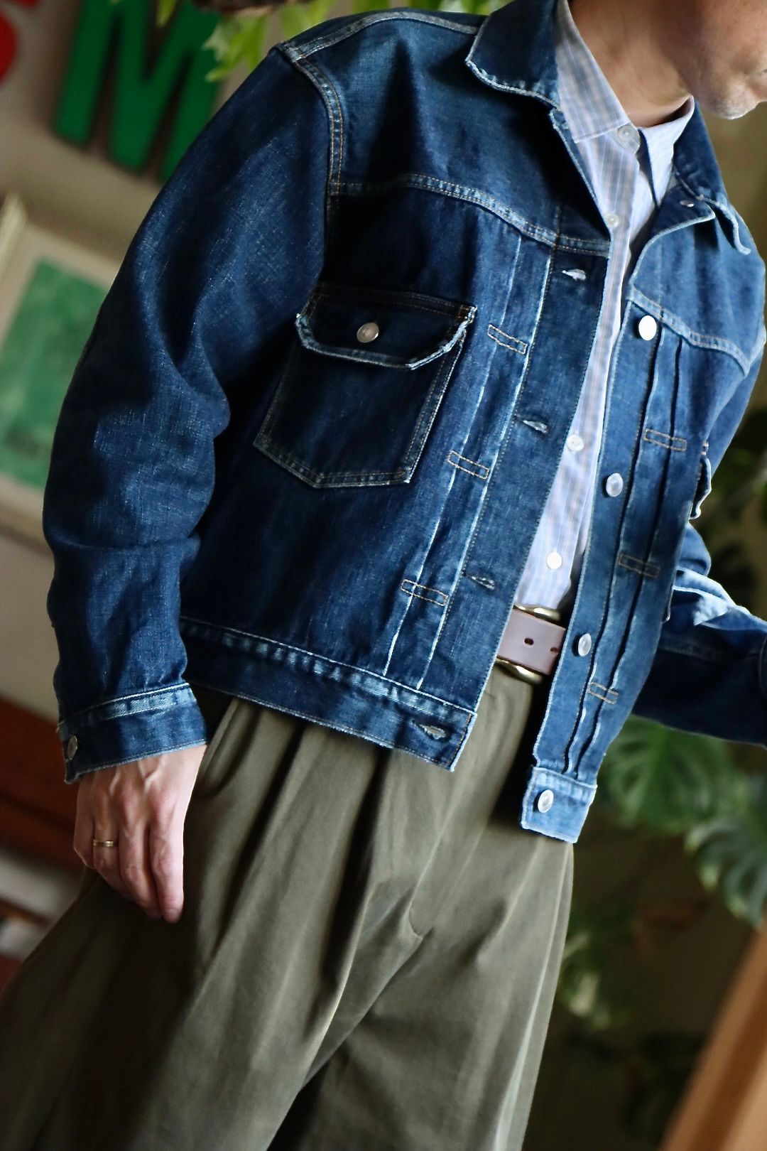 アプレッセ22FW デニムジャケット 2nd Type Denim Jacketスタイル