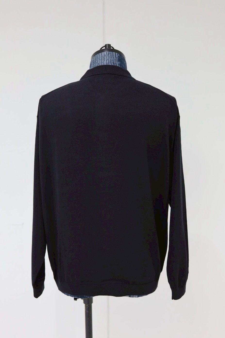 グラフペーパー26SS Suvin High Gauge Knit Oversized L/S Shirts (GU261-80263B)BLACK☆1月17日(土)発売！