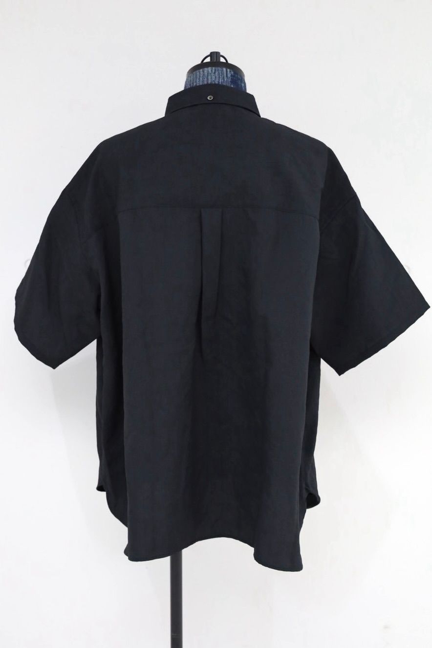 フレッシュサービス 26AW DRY WASHER POPLIN S/S B.D SHIRT(FSC263-50063)BLACK☆8月1日(土)発売！
