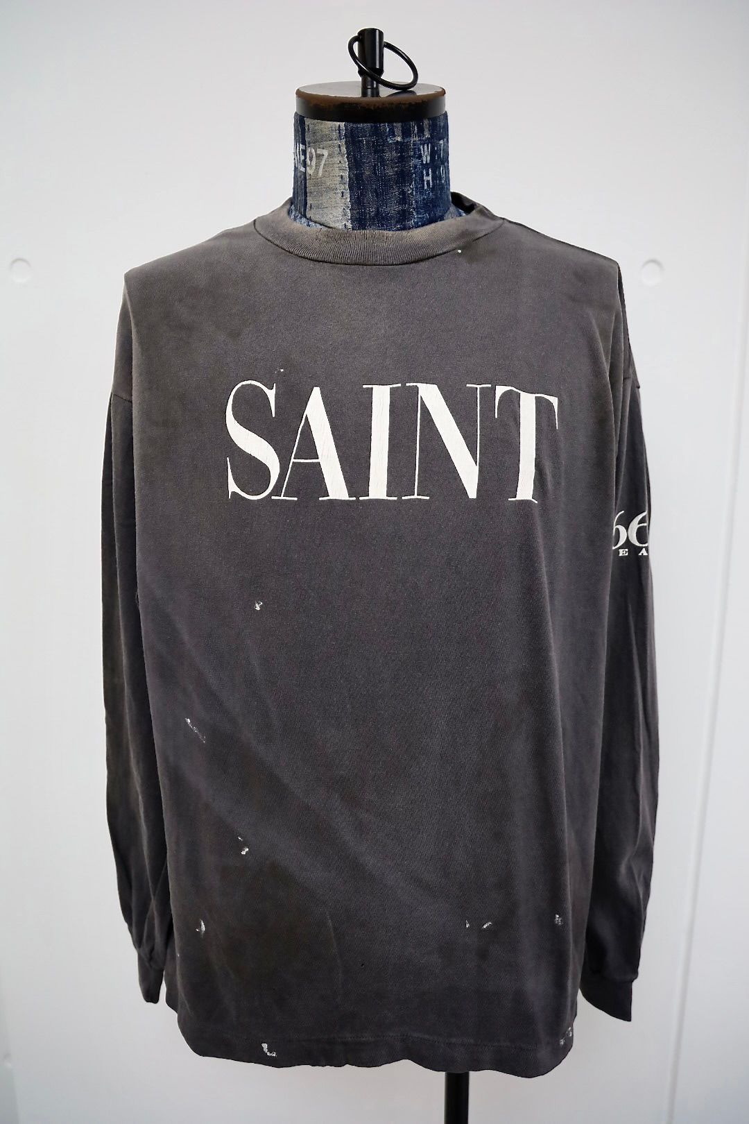 セントマイケル 26SS SAINT 666 LS T-SHIRT (SM-MK8-0000-030)BLACK☆2月21日(土)10:00発売！