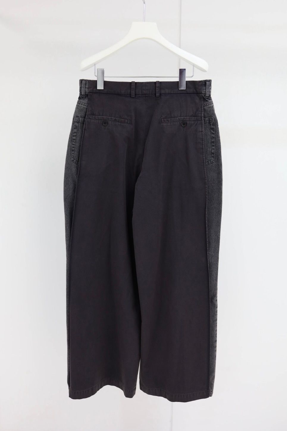 YOKE SPRING SUMMER 2026 Connected Chino&Denim Pants(YK26SS01214P)BLACK☆12月20日(土)発売！